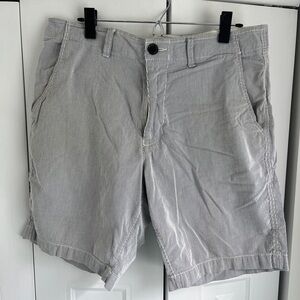 American Eagle Outfitters Gray Flat Front Shorts